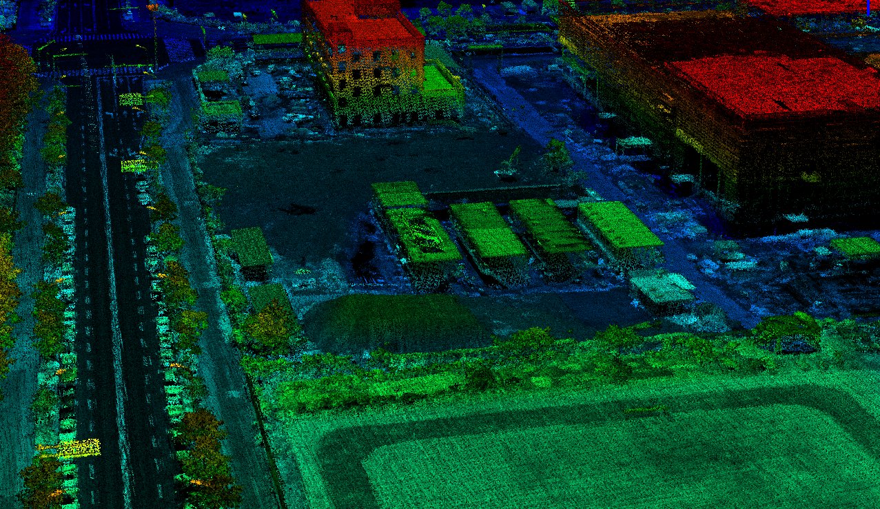 Aerial LiDAR Point Clouds Canada